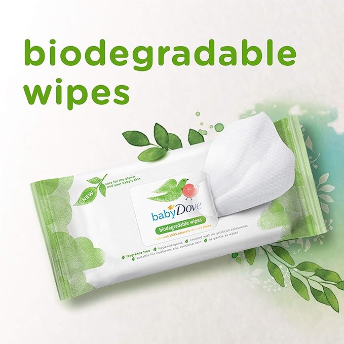 dove biodegradable wipes