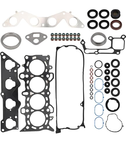 Alikali Cylinder Head Gasket Set - Fits 2004-2015 Volvo C30, C70, S40, S60, V50, V60 With 2.5L Turbo Engine (HS54547)