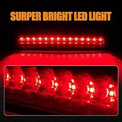 Cxdar Third 3rd Brake Light LED for 2002-2009 Chevy