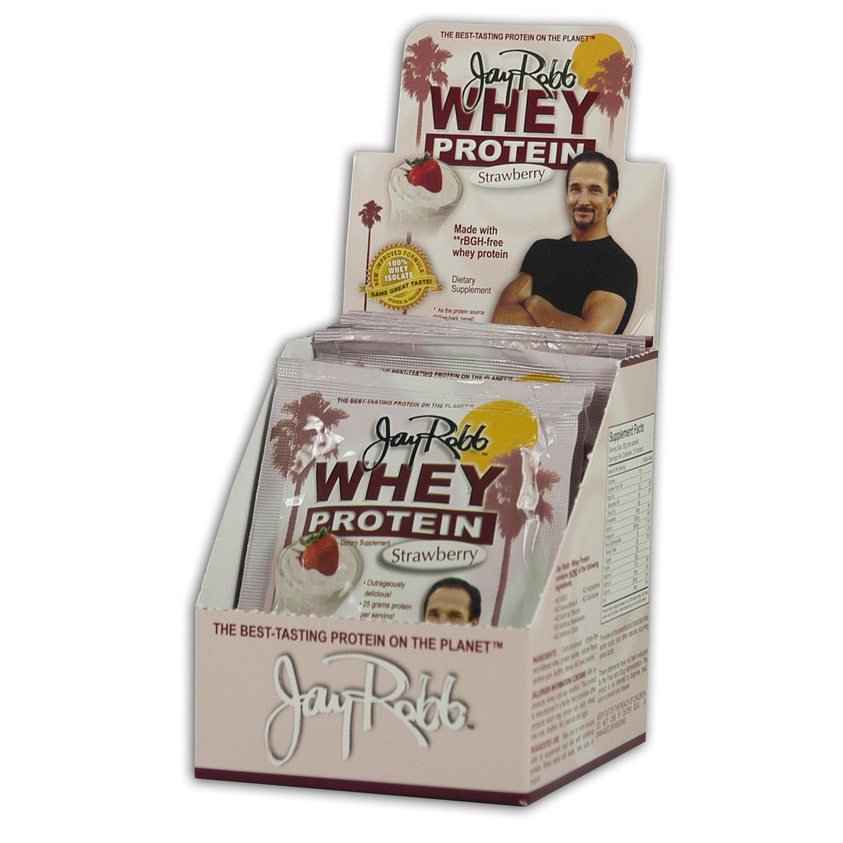 Jay Robb GrassFed Whey Protein Isolate Powder