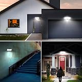 Lepro Solar Security Lights Outdoor Motion Sensor 1200LM 3 Heads IP65 view 9