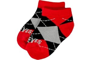 Donegal Bay DB Fan Gear Ohio State Buckeyes Baby Argyle No-Show Footies