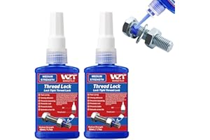 WAN2TLK Thread Lock Blue 100ml, Medium Strength Locktight Threadlock, Removable Threadlocker, Lock & Seal Nuts, Bolts, Fasten