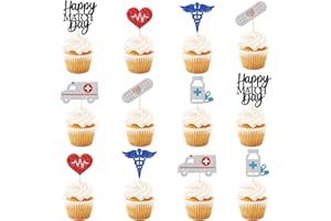 LITTLE MAN Happy Match Day Cupcake Toppers, You Matched Cake Picks, Match Day Cupcake Decorations, Nursing School Graduation Party Decorations, Congrats on Matching, 12Pcs