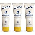Vacation Classic Sunscreen Lotion SPF 30 3-Pack, Water Resistant Broad Spectrum Sunscreen Sun Block, Vegan Sun Tanning Lotion