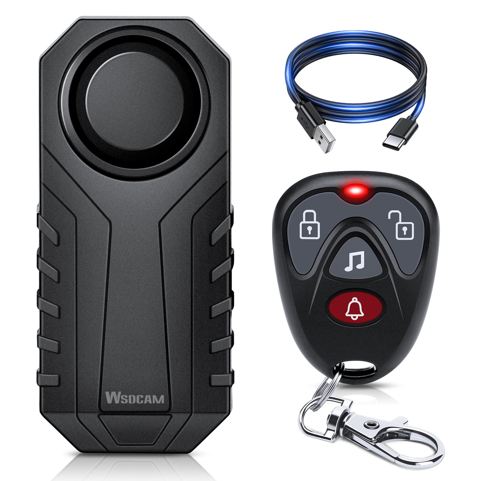 WSDCAM Wireless Bike Alarm with