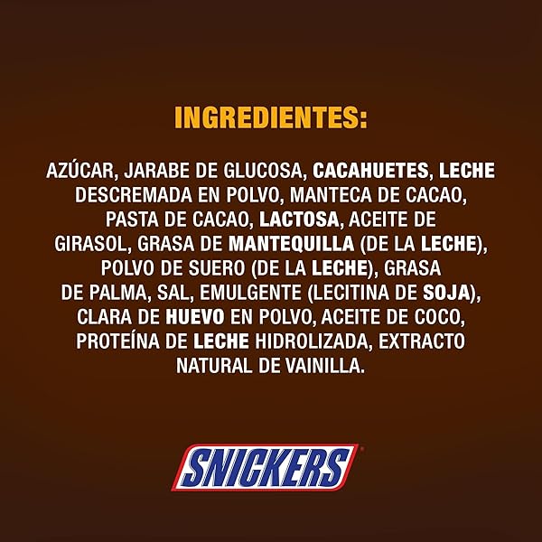 SNICKERS BAR WITH CARAMEL AND ROASTED PEANUTS CHOCOLATE COVERED, 24 BARS X50G (1200G)