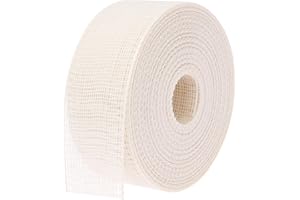 10.94 Yards Fishbone Hem Tape, 35.5 mm Reusable Fabric Hemming Guide, Fishbone Lining TapeCrossed Hem Sewing Tool for Sewing 