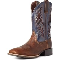 Amazon.com | ARIAT BMVY9 Mens Hybrid Ranchwork Western Boot  display picture 3