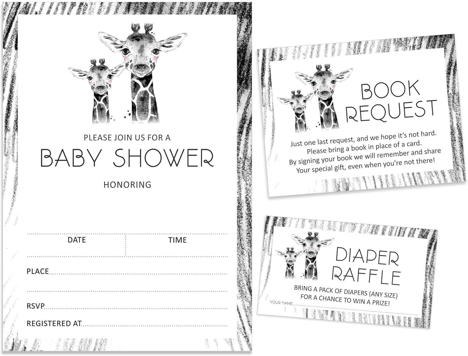 baby shower book raffle tickets