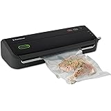 FoodSaver FM2000-FFP Vacuum Sealing System with Starter Bag/Roll Set, Black