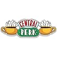 Friends The TV Series Central Perk Wood Tabletop Decor - Central Perk Decoration to Hang or Display in Office or Kitchen