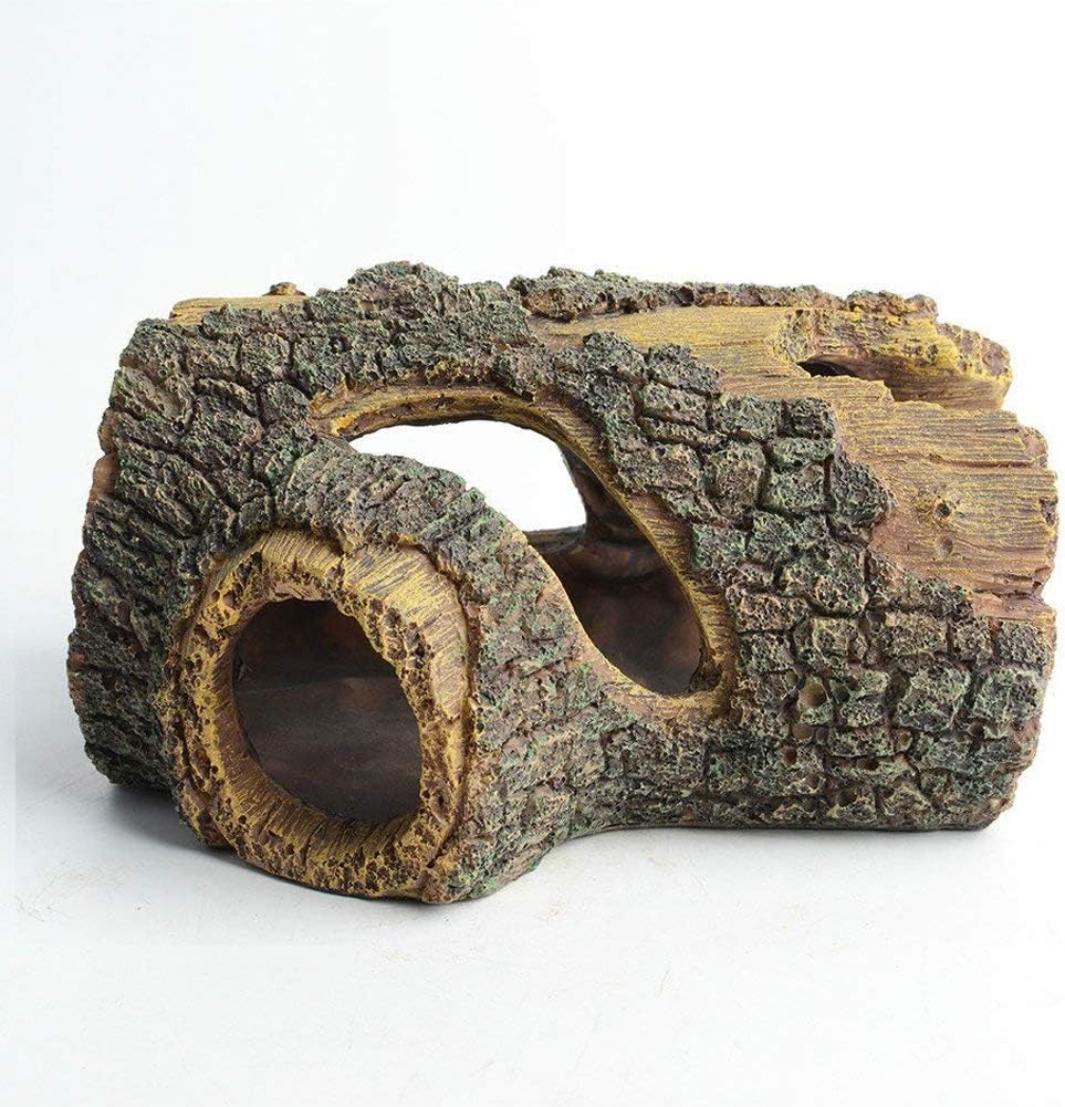 Hygger Fish Tank Ornament, Aquarium Resin Cave Ornaments Fish Tank