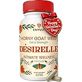 Enyvia Libido Booster for Women Fast Acting - Hormone Balance for Women with Hornygoatweed, Tribulus Terrestris and Maca Root, Enhancing Supplements for Couples 60ct, 30-Day Supply USA Tested