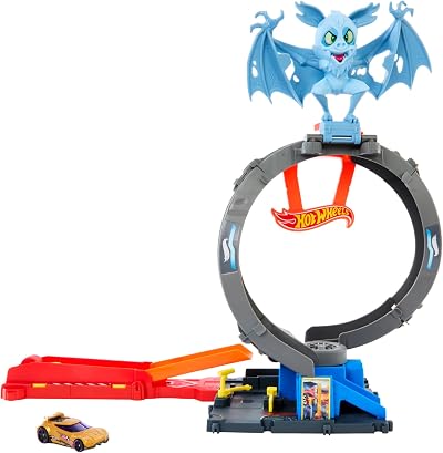 Hot Wheels Lets Race Netflix City Bat Loop Attack 1:64 HTN78 Toy Car