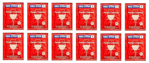 North Mountain Supply Red Star Premier Classique Wine Yeast - Pack of 12 - Fresh Yeast