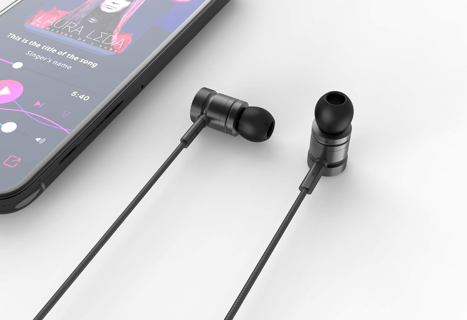 Roxel RX650 High Resolution Noise Isolating Earphone, Deep Bass and Rich Vocals with Built in Microphone - Image 4