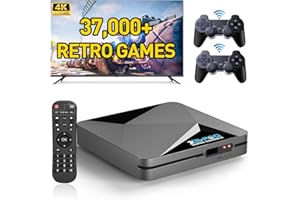 Kinhank Super Console X2 PRO Retro Game Console with 37,000+Games,Plug&Play Video Game Console,EmuElec 4.5/Android 9.0/CoreE,