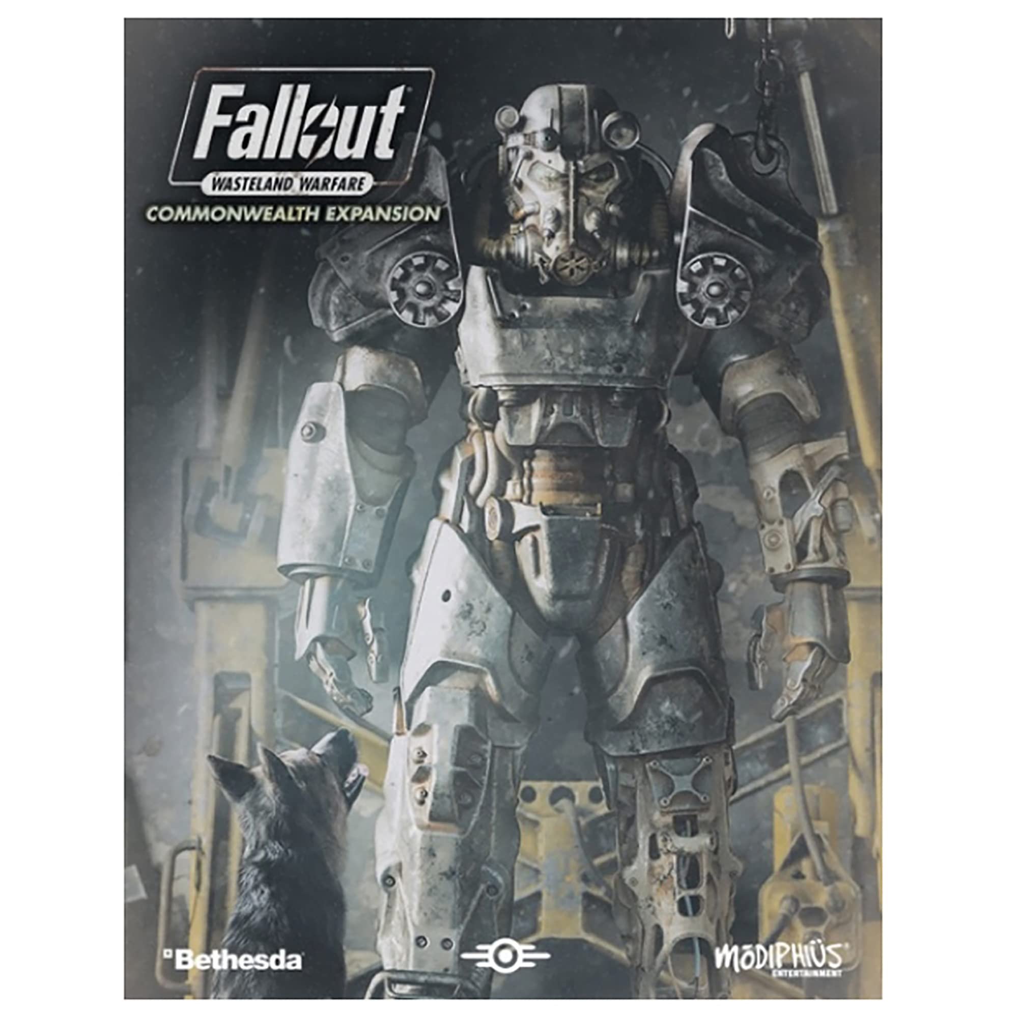 Modiphius Entertainment Fallout Wasteland Warfare: The Commonwealth Rules Expansion