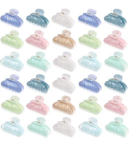 Amazon.com : Yuxung 16 Pcs Large Acrylic Hair Claw Clips 