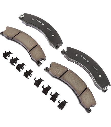 ACDelco 17D1188CH Professional - Set Di Pastiglie Freno Anteriori In Ceramica, Testate SAE J2784, Riduzione Rumore E Vibrazioni