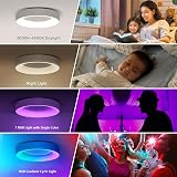 Matane 24W RGB LED Ceiling Light with Remote 3000K-6500K 2400LM 11 Inch view 4