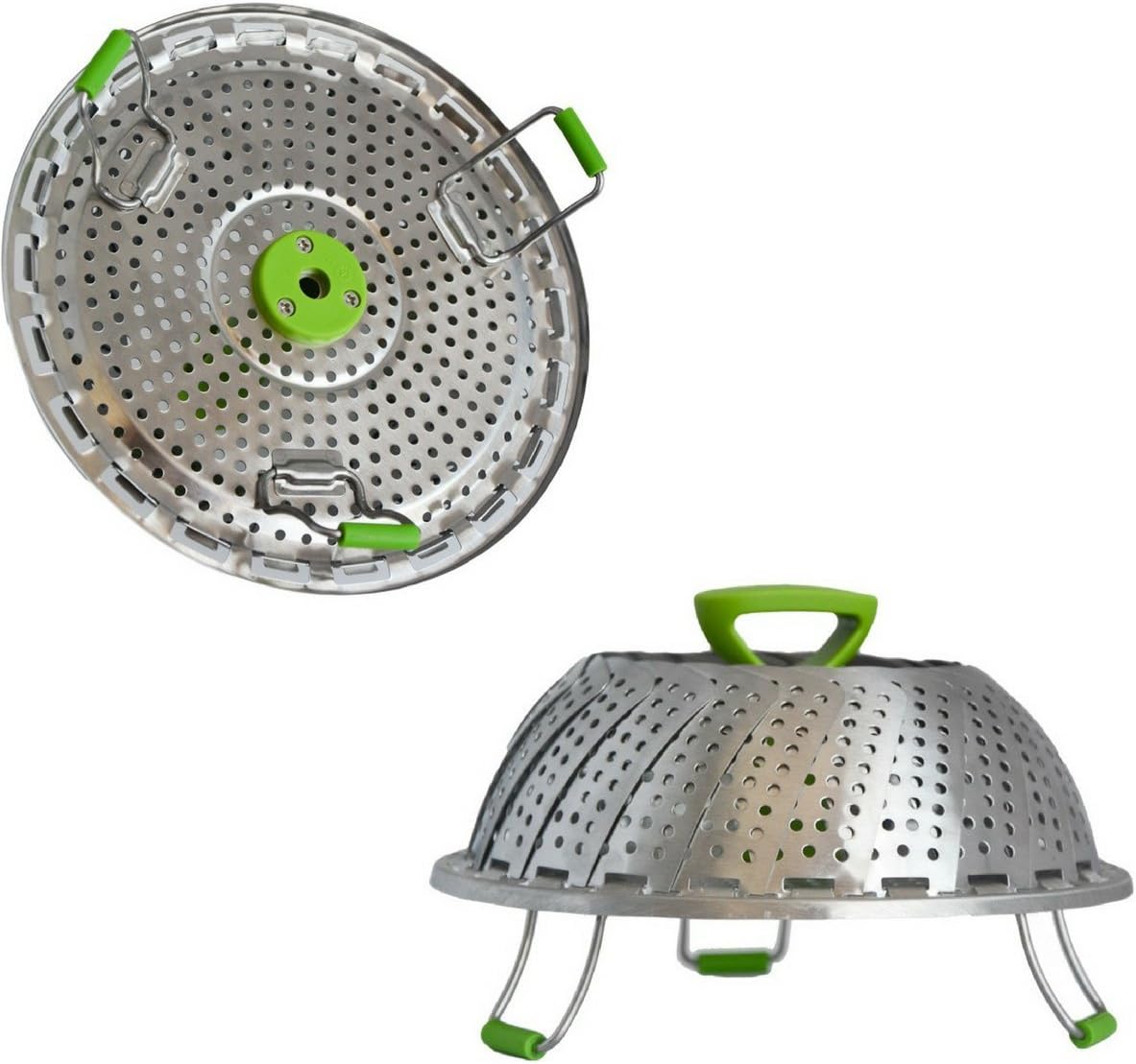 Vegetable Steamer Basket for Pot. Best Fordable Black