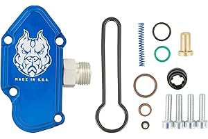 Sinister Diesel Blue Spring Kit with Billet Spring Housing - Fuel Regulator Kit - 2003-2007 Ford Blue Spring Kit 6.0 Powerstroke – Fast Install – Replace OE # 3C3Z-9T517-AG 3C3Z9T517AG