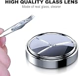 IRYNA 2 Pcs Blind Spot Mirrors 360° Rotate Round Wide Angle Waterproof HD Glass view 6