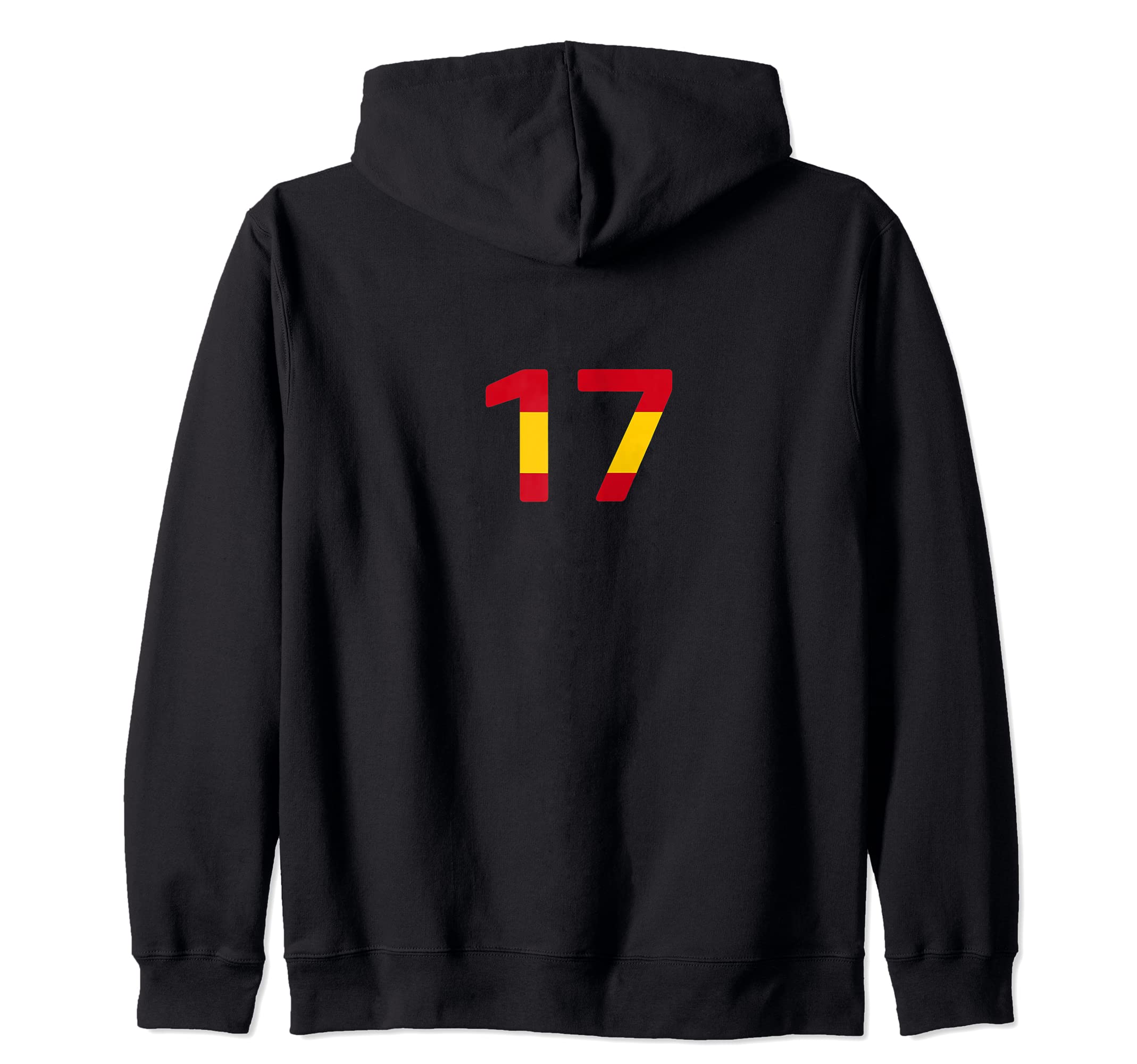 Flag Spain Zip Hoodie