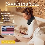 Qomfor Microwavable Wheat Bag Black Lavender Scent 48x15 cm Heating Pad view 5