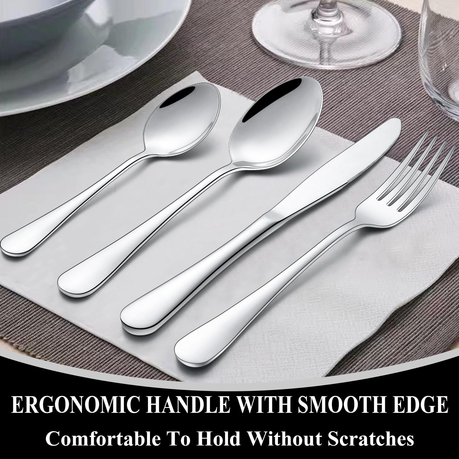 Wildone Silverware Set