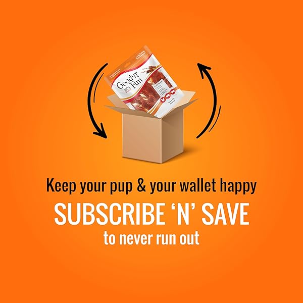 GOOD ‘N’ FUN TRIPLE FLAVOR WINGS CHEWS FOR ALL DOGS, TREAT YOUR DOG TO LONG-LASTING CHEWS MADE WITH CHICKEN, PORK HIDE AND BEEF HIDE, 12 OUNCES
