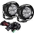 Vision X Lighting CG2-CPM310KIT CG2 Mini Light Cannon Series 3.7" 3 LED Light (Pair/Including Harness)
