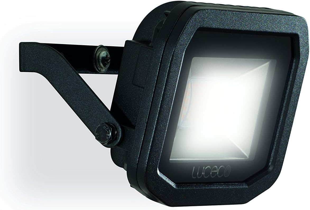 Luceco Guardian LED Slimline Floodlight - 8W, 15W, 22W Options - White, IP44, CLEARANCE