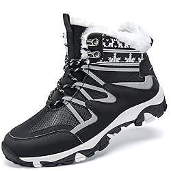 ASHION Womens Snow Boots Warm Fur Lined Winter