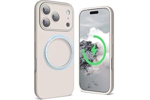 SURPHY Compatible with iPhone 17 Pro Max Case 6.9", Liquid Silicone Magnetic Phone Case with Camera Protection and Microfiber