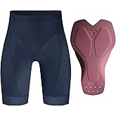 YKYWBIKE Cycling Shorts for Women 4D Padded Bike Shorts Women Tummy Control Biker Short High Waisted Gym Workout Biking Short