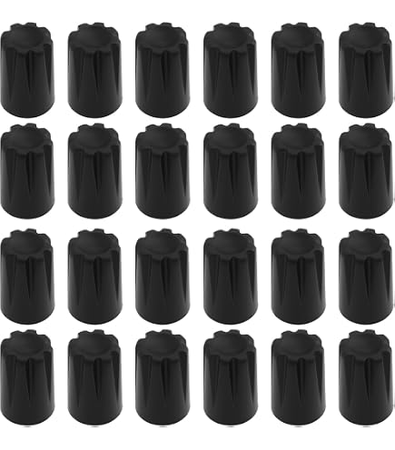 Boutons Potentiomètre 6mm - Lot De 2 - Moletés En Métal Pour Encodeur - 4