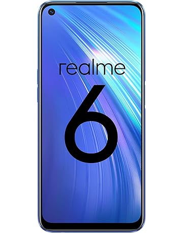 realme 6 – Smartphone de 6.5”, 8 GB RAM + 128 GB ROM, Procesador OctaCore, Cuádruple Cámara AI 64MP, Dual Sim, Color Comet Blue