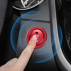 TOMALL Aluminum Engine Start Stop Push Button Cover