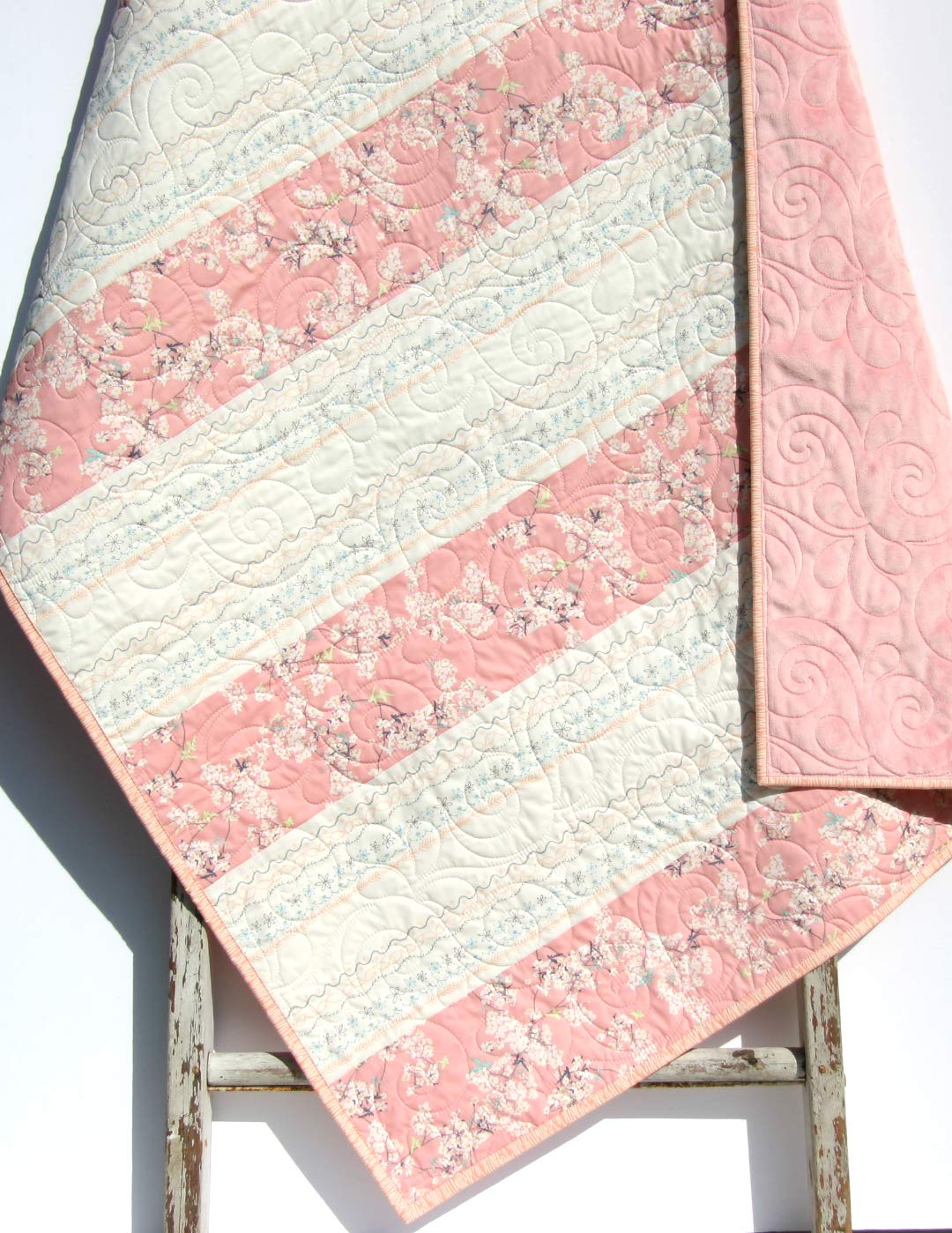 cherry blossom nursery bedding