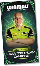 WINMAU Michael van Gerwen MvG Dartboard Surround Set with 2 Dart Sets view 6