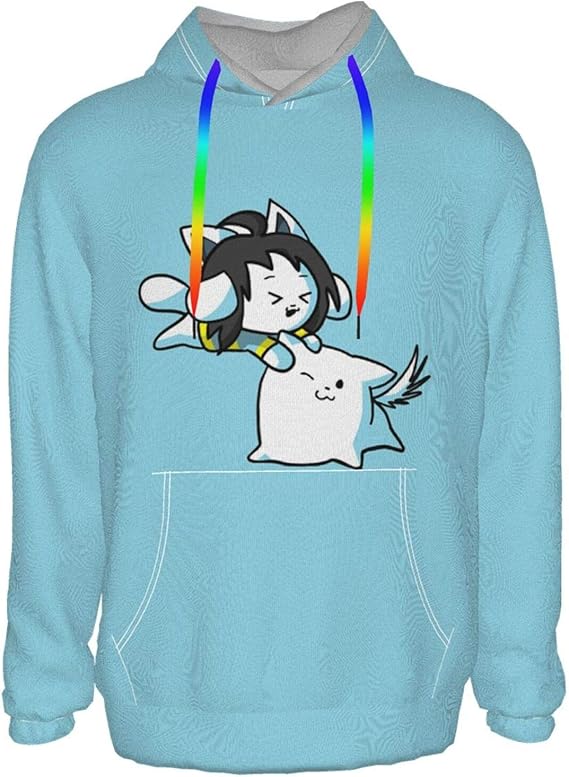 Amazon Co Jp アンダー テール テミー イラスト 3 パーカー メンズ 長袖 Tシャツ かっこいい プルオーバー秋 冬 春 カジュアル ゆったり おしゃれ トップス アウター 服 ファッション小物
