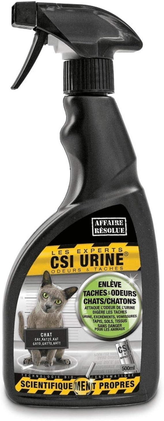 Csi Urine Spray Pour Chat Chaton Amazon Fr Animalerie