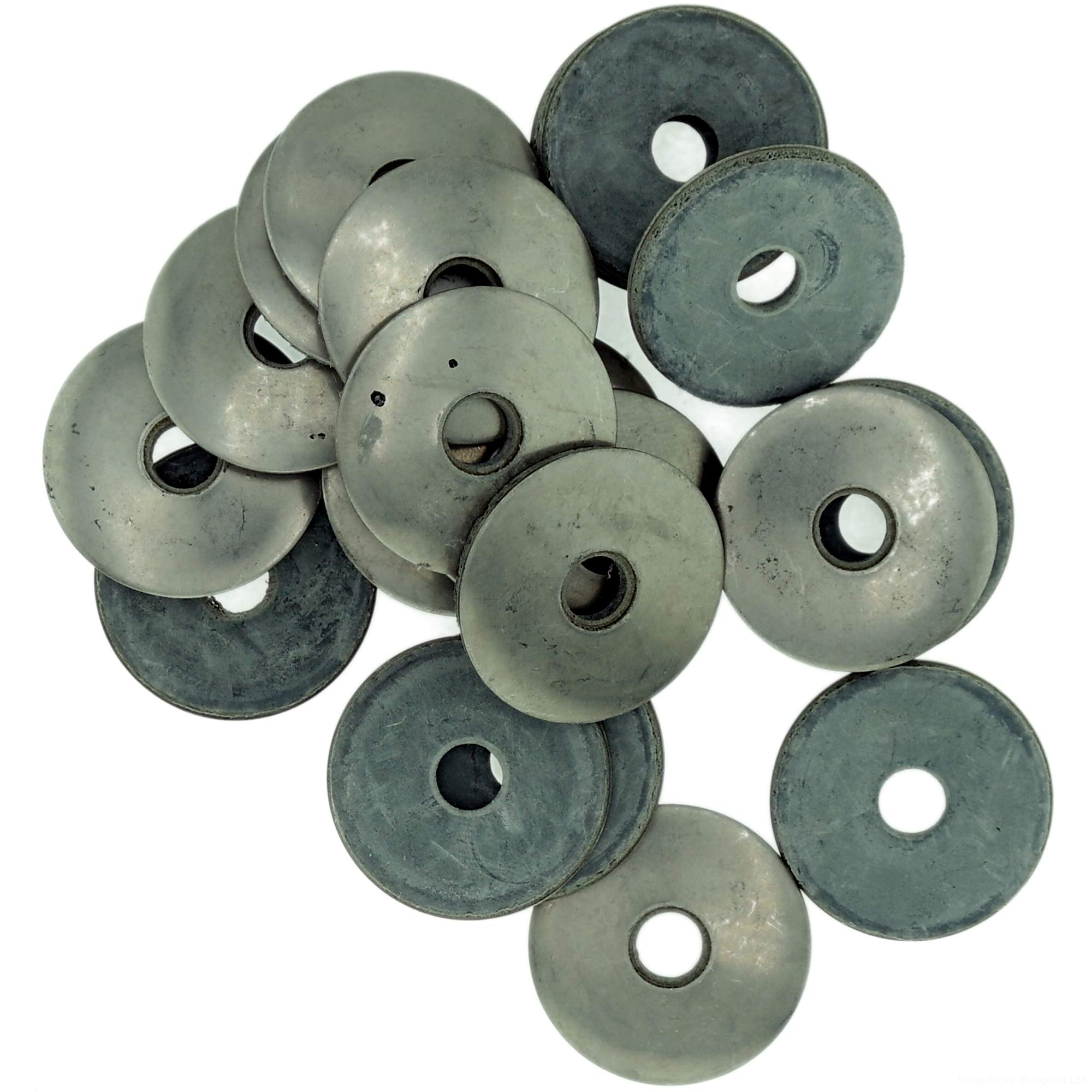 D4.7 (4.7mm x 12.5mm) Sealing Washer (Grey EPDM) - Stainless Steel (A2) (Pack of 20) — image 1