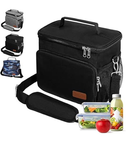 Bolsas De Almuerzo Aisladas Bolsa Térmica Almuerzo Grande Doble