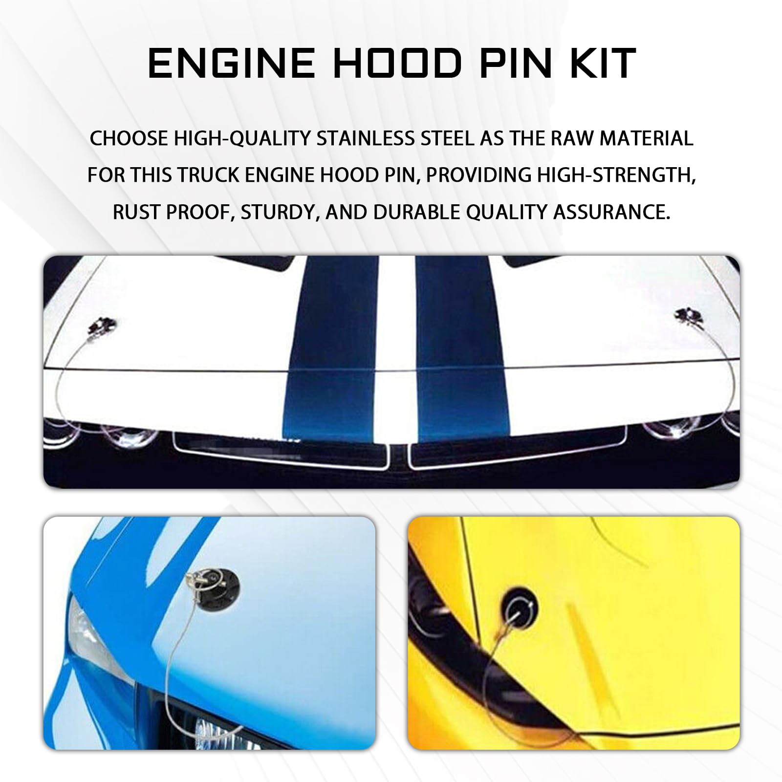 Automann Hood Latch Kit HLK1089K2 | Wofford Truck Parts