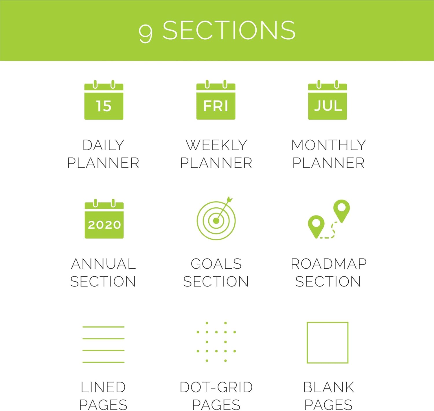 Rocketbook Panda Planner - Reusable Academic Daily, Weekly, Monthly, Planner with 1 Pilot Frixion Pen & 1 Microfiber Cloth Included - Teal Cover, Executive Size (6" x 8.8"): Office Products