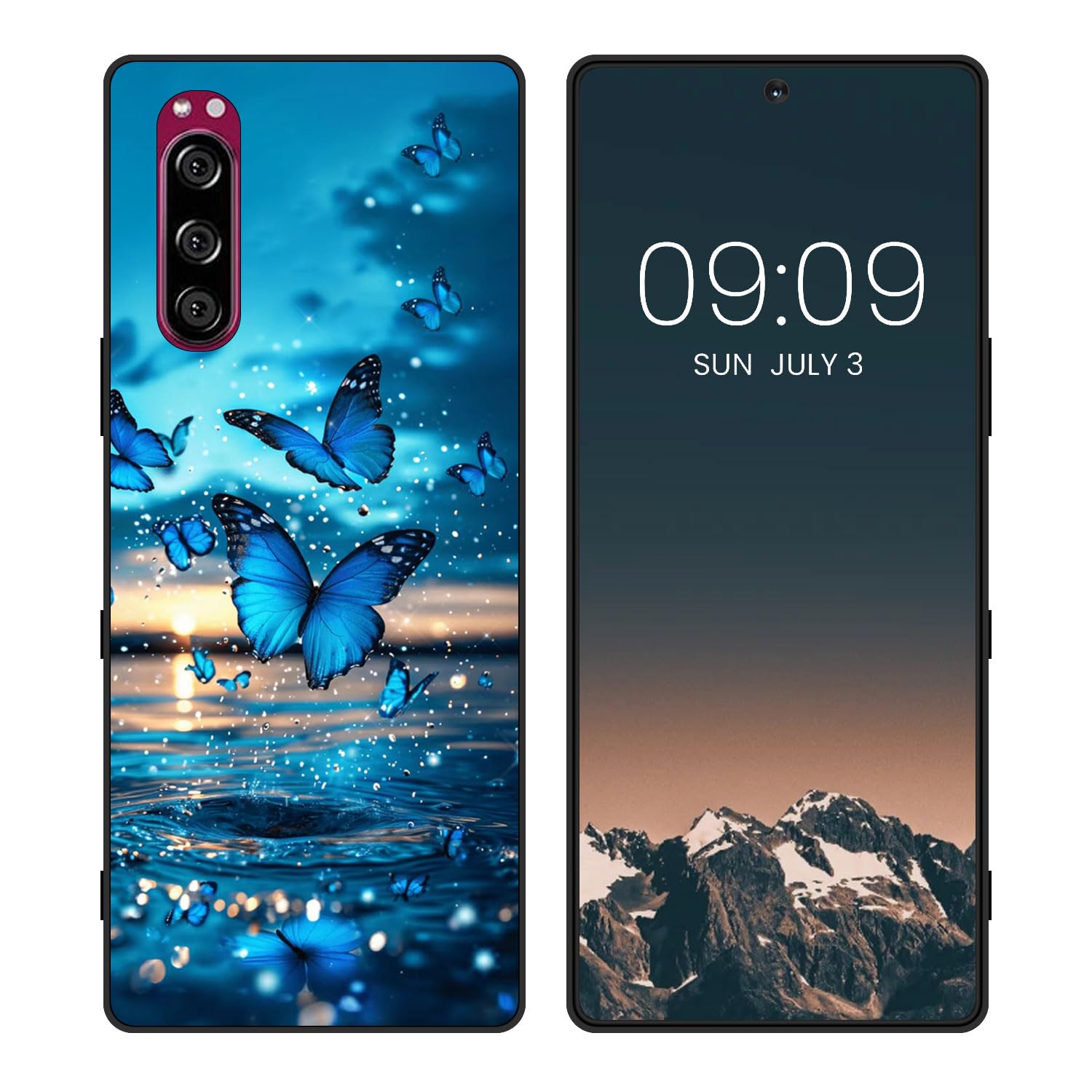 WUACYEAMING for Sony Xperia 5 Cute Case,Soft
